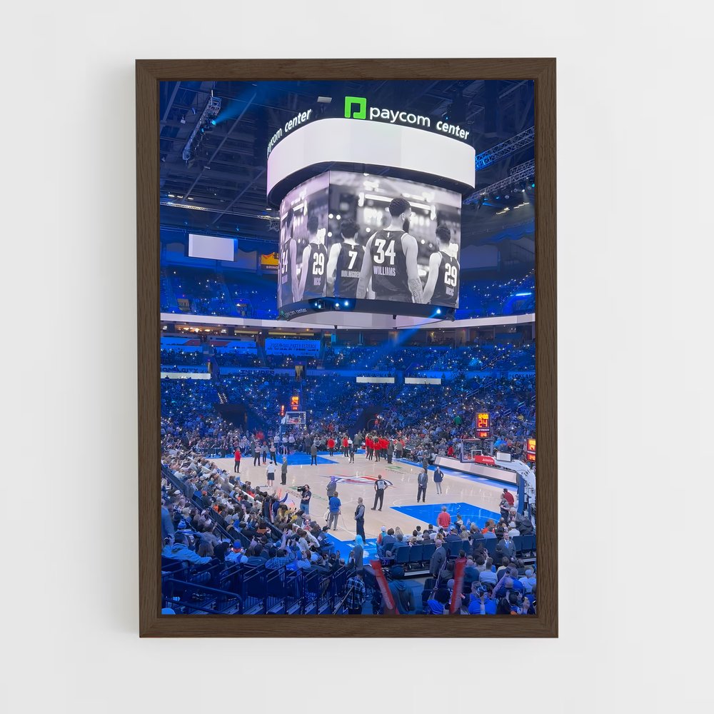 Poster Thunder Arena – affiche Basketball (vue 5)